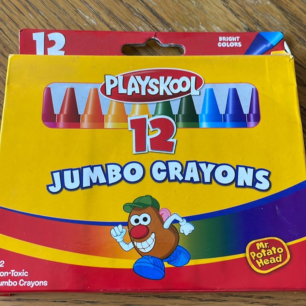 Playskool 12 Jumbo Crayons